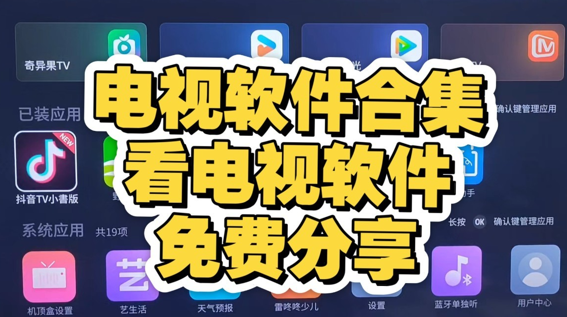 闲鱼卖59块钱的的TV软件全合集 ( 安装即用，无付费，更至最新版 )
